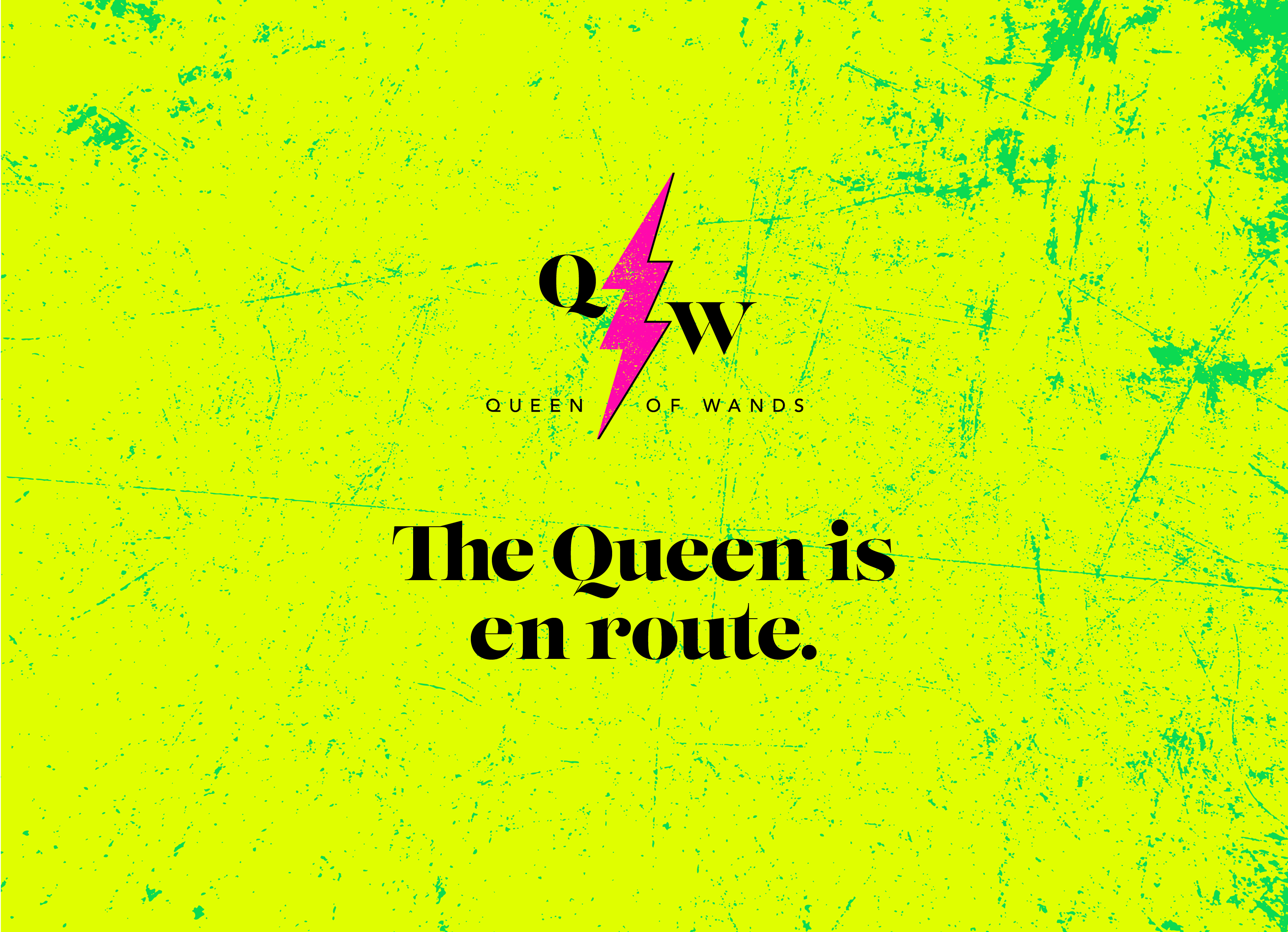 The Queen is en route.